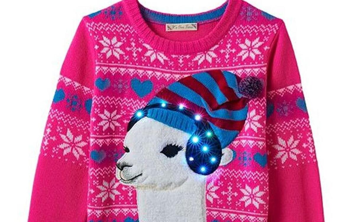 You can find this “ugly sweater” at Kohl’s.