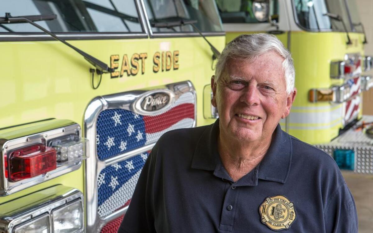 
Wes Krummrich with East Side Fire Protection District.
