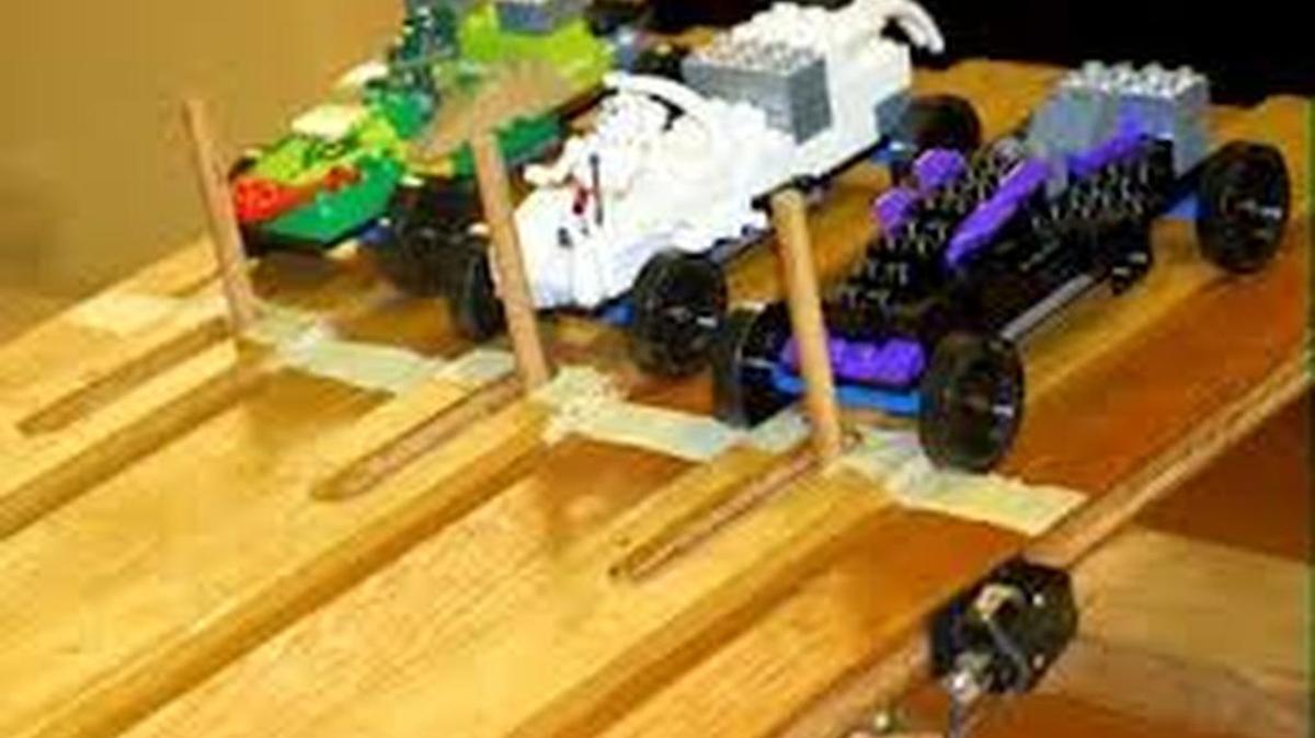 Lego brick derby