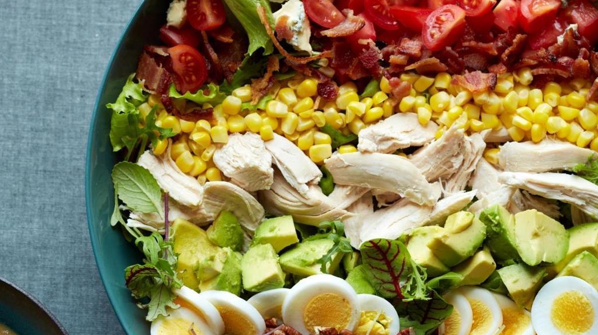 Make Mom a Cobb Salad with ingredients the whole family enjoys.