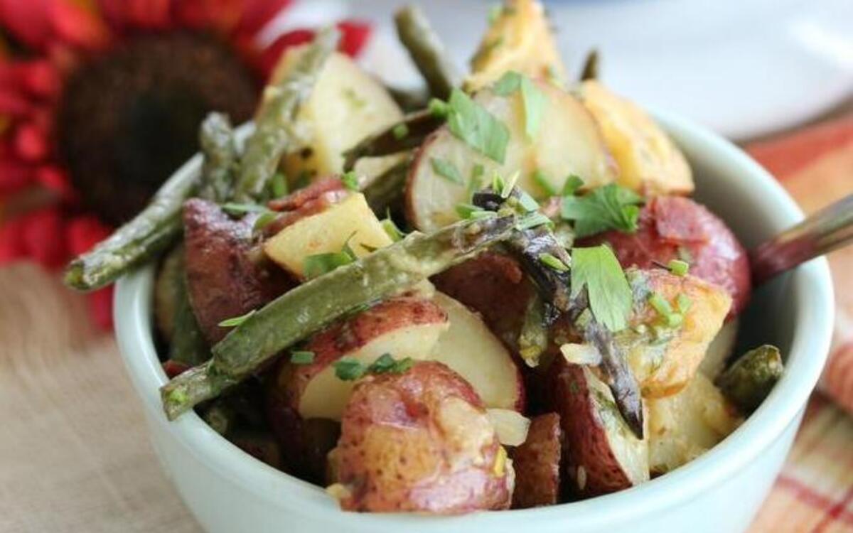 Loaded Roasted Potato Salad