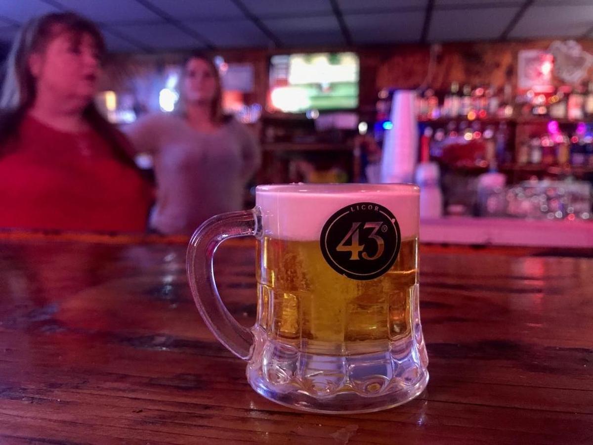 A look at the little beer available at Trackside Bar and Grill in Collinsville.