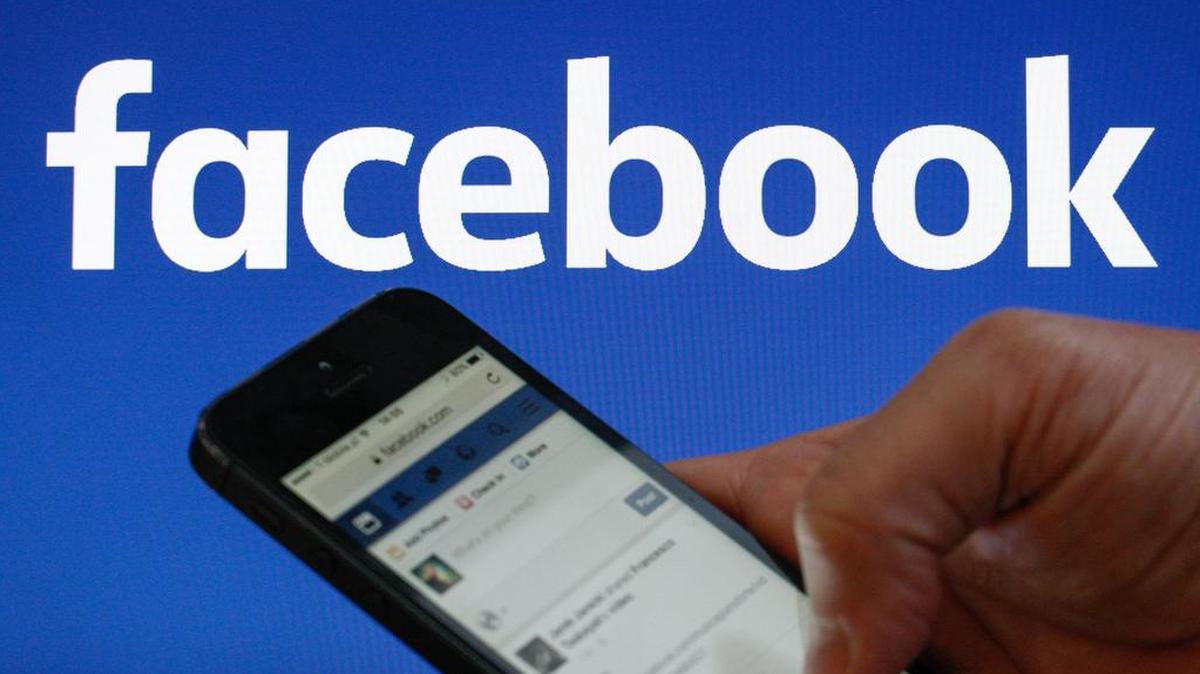An illustration of Facebook logo.