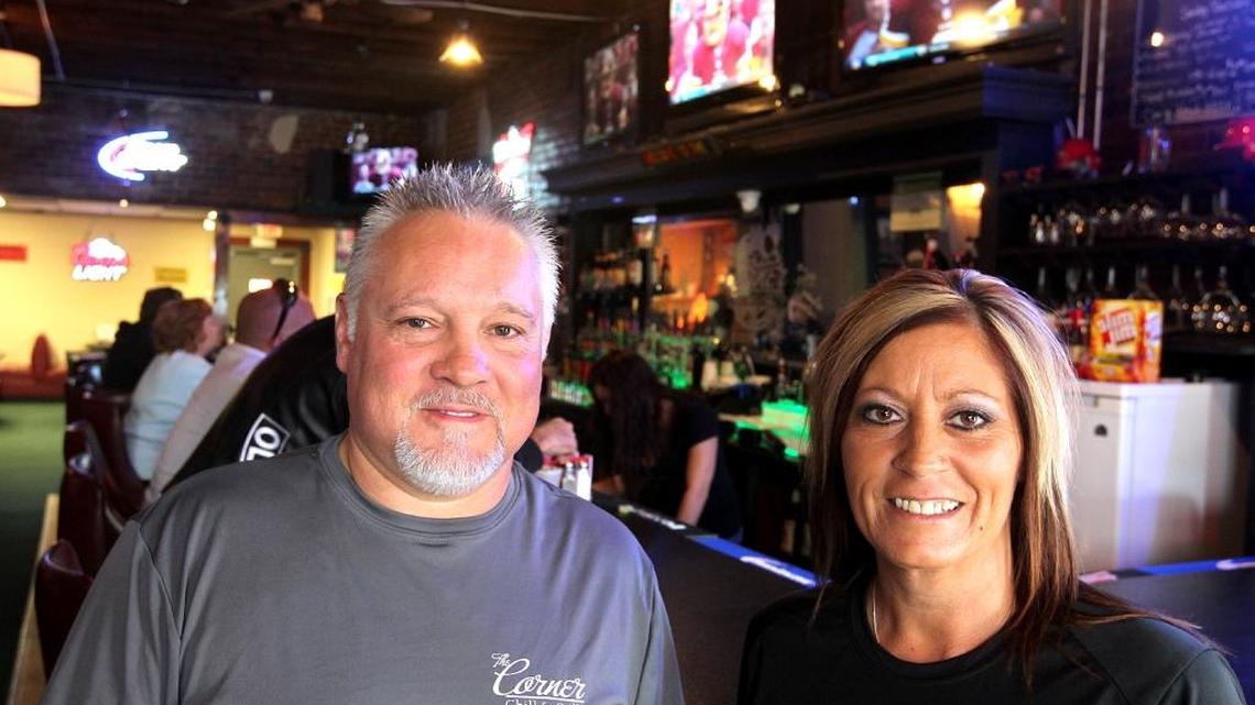 
Brother and sister Paul Staley, 46, of Belleville, and Cassandra Staley, 43, of Fairview Heights, opened the Corner Chill and Grill Aug. 27 after doing major renovations.
