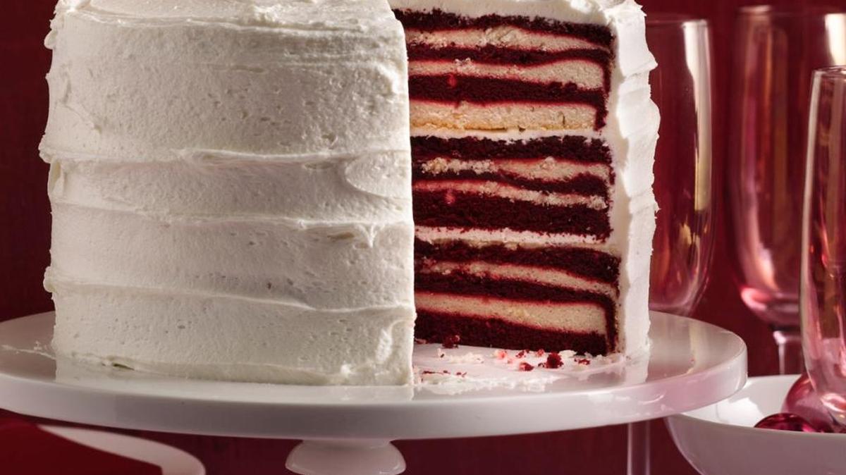 18-Layer Red Velvet Cake
