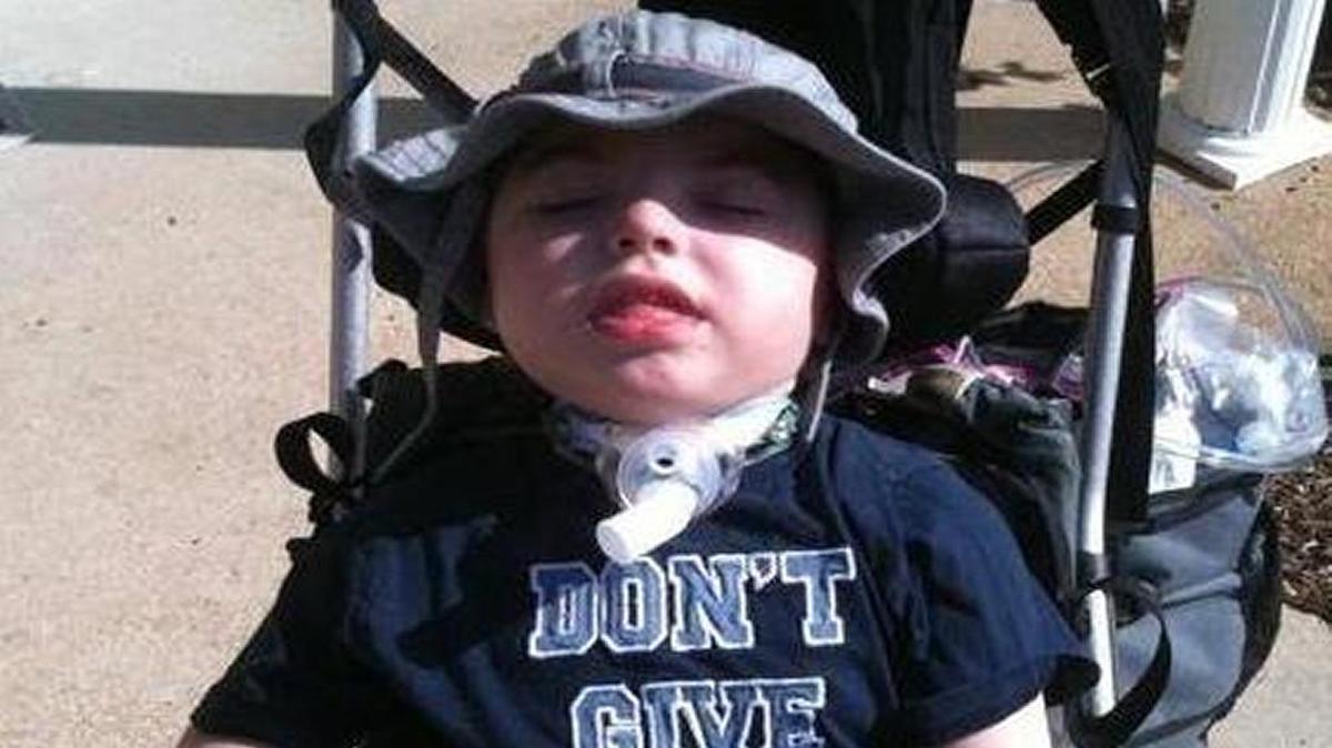 Kelan Masinelli was diagnosed with a rare brain disorder when he was 4 months old. His wish is for a wheelchair accessible swing to be installed at Edwardsville Township Community Park.