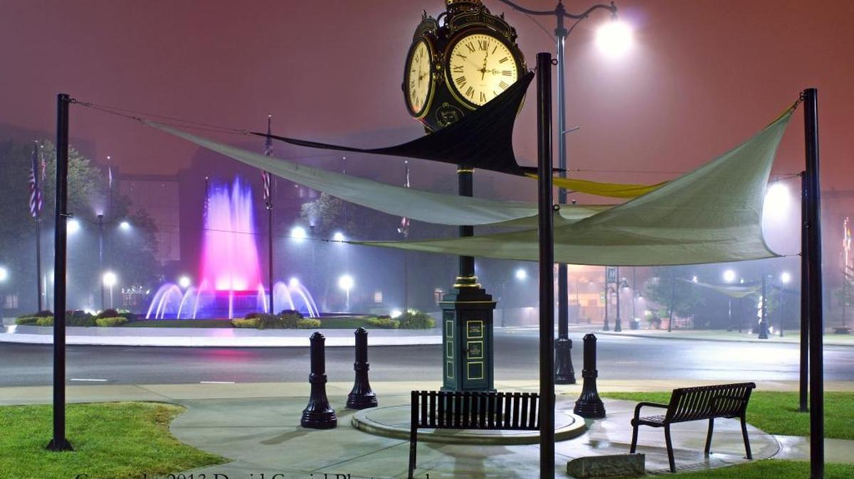 
David Carriel, a fine art photographer living in Belleville, will display this shot of Curt’s Clock in downtown Belleville along with at least 23 other works in his exhibt opening Friday at Governor French Academy, 223 West Main St. in Belleville. The opening reception is from 6 to 8 p.m. The exhibit will be open for three weeks during school hours.
