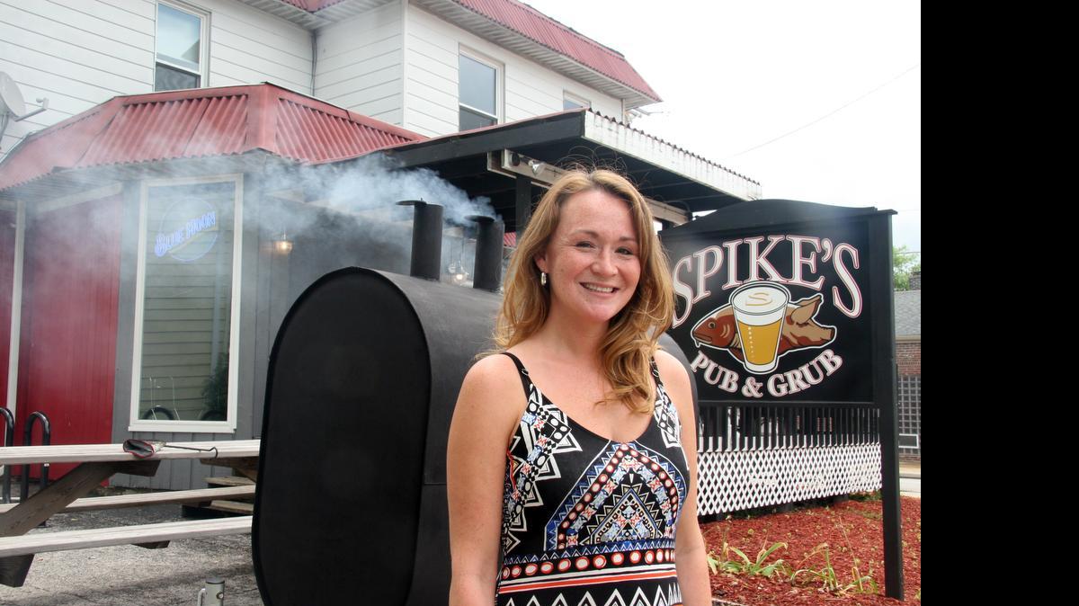 
Rachel Speichinger, and husband Spike, made big changes in the building at North 37th and West Main streets, including the addition of a smoker out front.
