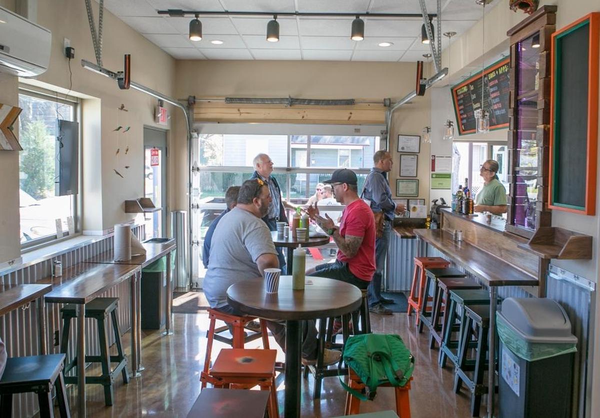 This 2016 photo shows the inside of Taqueria Z Mexican restaurant in downtown Edwardsville, which has been closed to indoor dining since March 17. Takeouts are available.