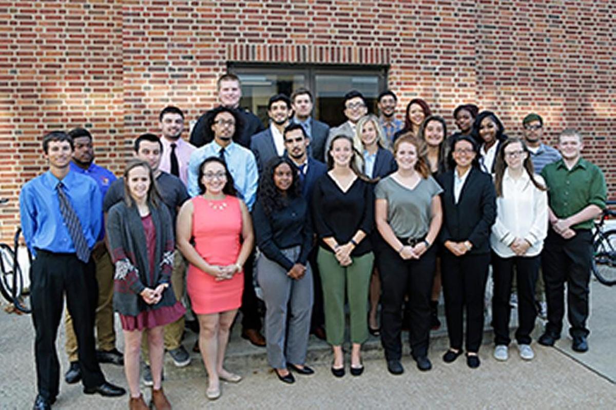 These are the students who will participate in the fifth annual Mock Trial Competition at Lindenwood Belleville.