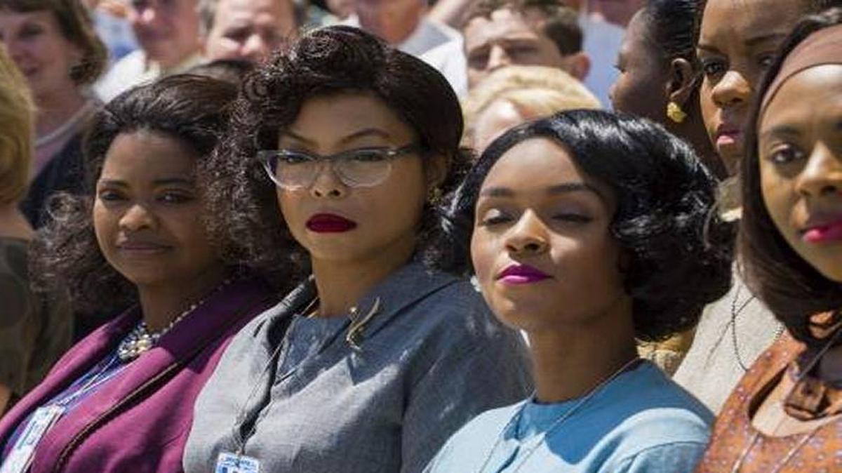 Dorothy Vaughan (Octavia Spencer), left, Katherine Johnson (Taraji P. Henson) and Mary Jackson (Janelle Monae) worked at NASA in the early 1960s as mathematicians. Their lives are portrayed in “Hidden Figure,” which opens Friday nationwide.