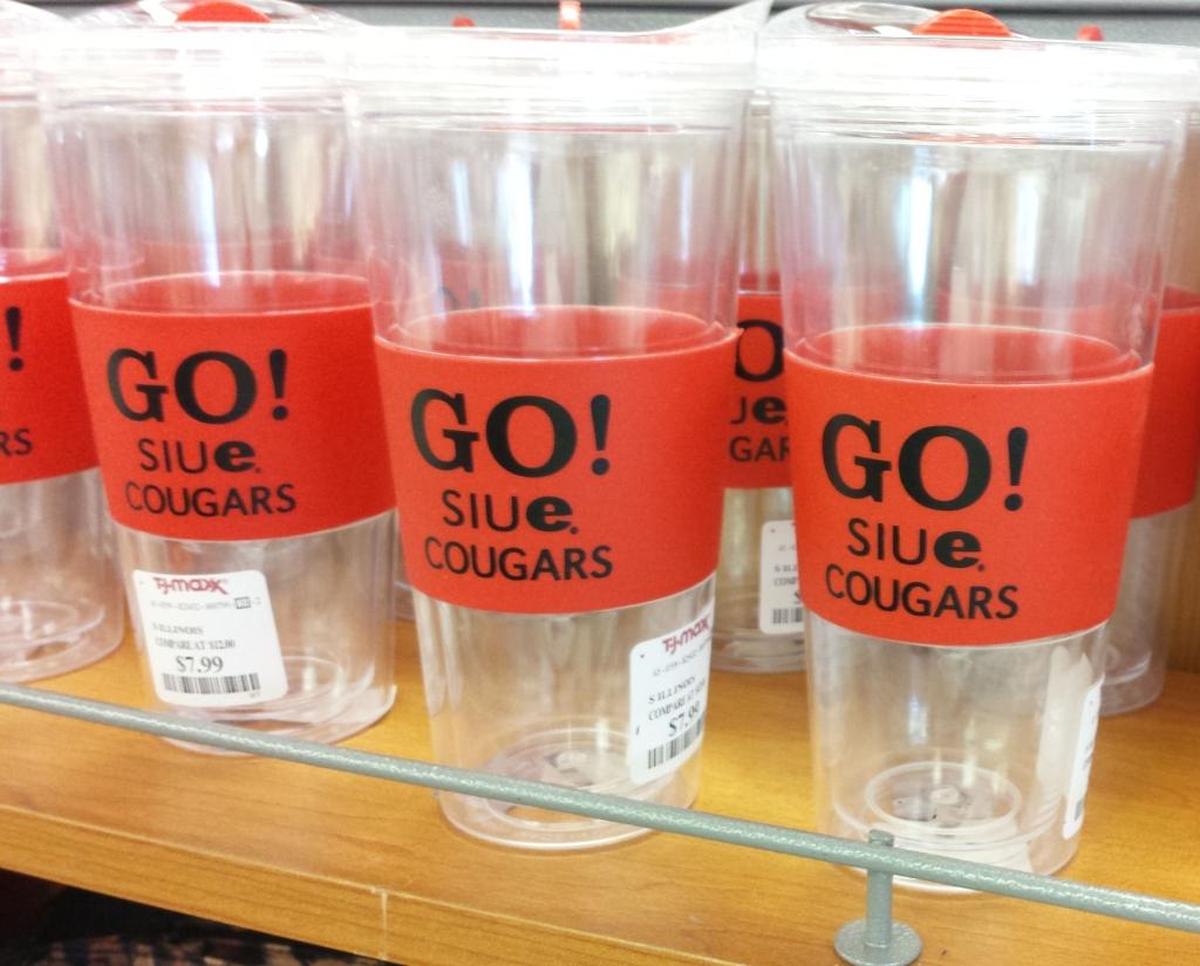 Show your SIUE school spirit with a travel cup from TJ Maxx in Fairview Heights.