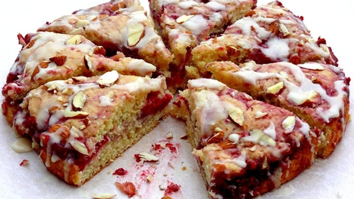 Raspberry Almond Coffee Cake