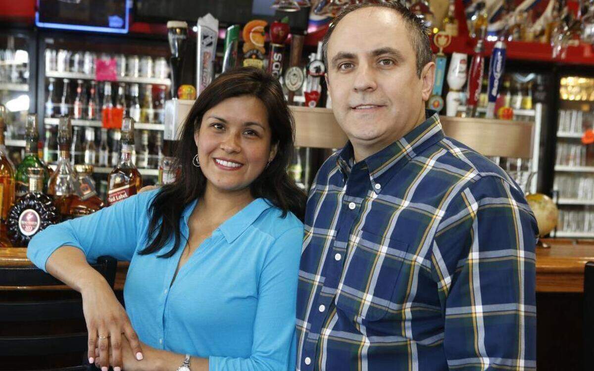 
Fairview Lounge owner Abraham Abdalla and his wife, Lorena.


