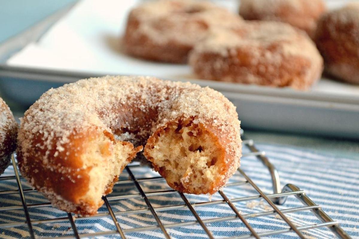 Apple Cider Donuts at Braeutigam Orchards in Belleville.