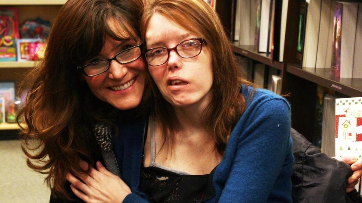 Jennifer Williams, left, accompanied her daughter, Bekha Scott, on a recent outing to Barnes & Noble book store in Fairview Heights.