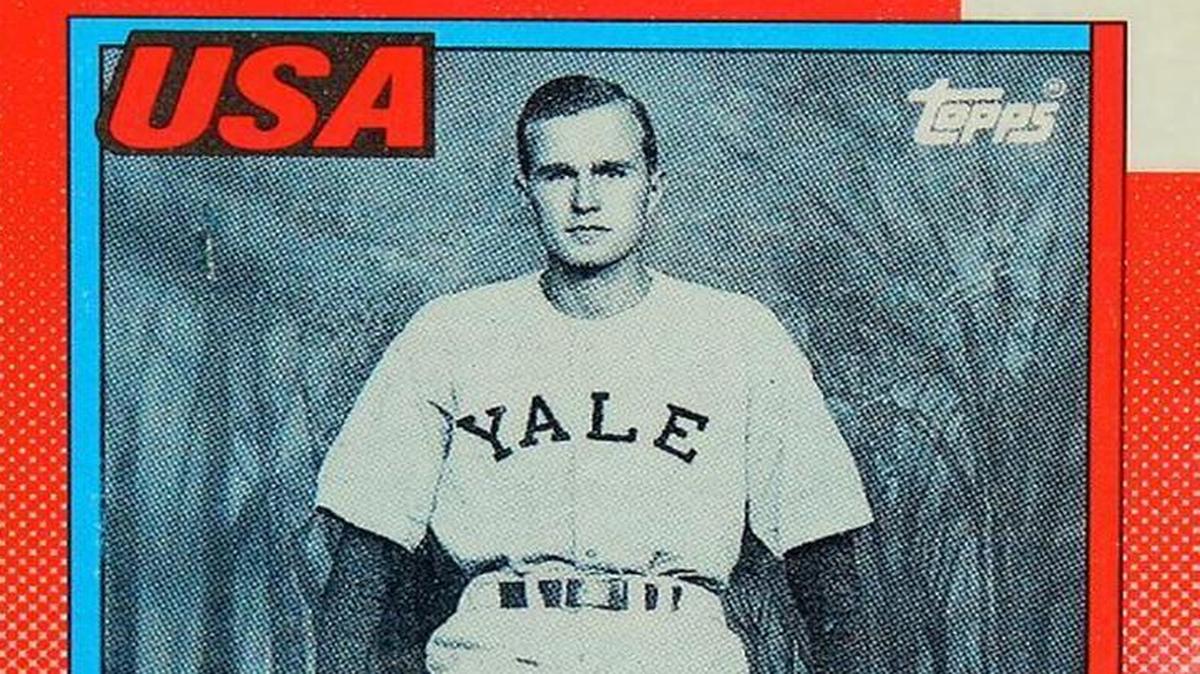 George H.W. Bush played first base for Yale.