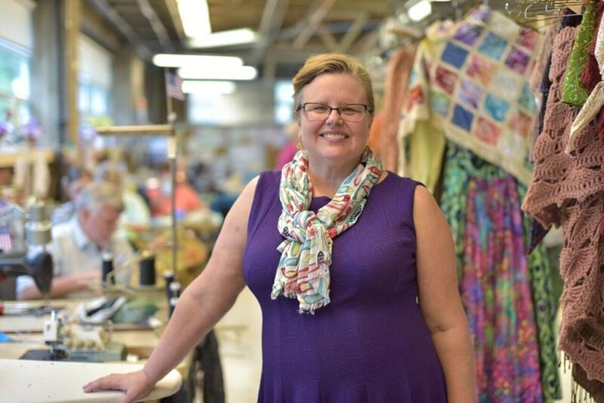 Robin McGee of Highland, a professional costume designer who will return to the Muny this summer for “The Little Mermaid,” designed outfits for two of the Tennessee Williams plays.