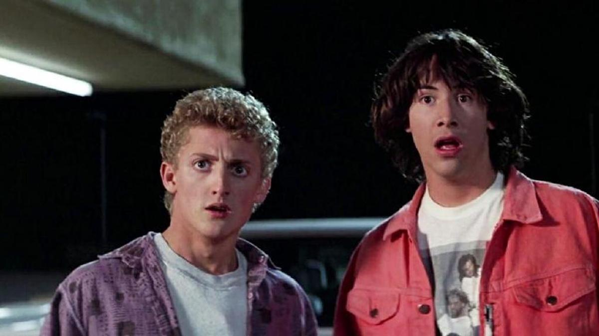 Alex Winter and Keanu Reeves in “Bill and Ted’s Excellent Adventure.”