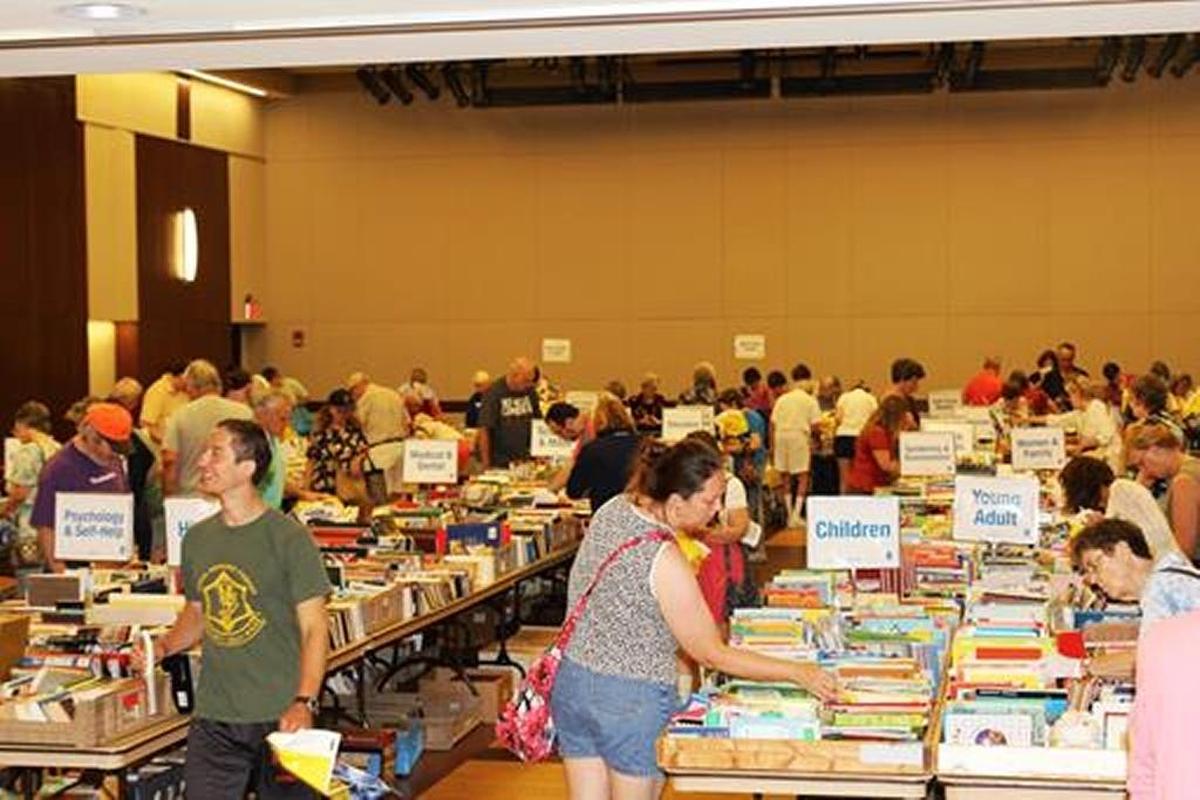 The Jewish Community Center Used Book Sale starts this Sunday.