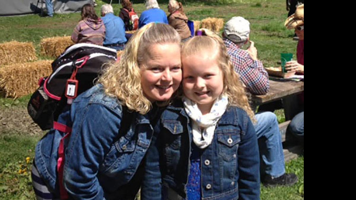 
Mom and daughter: Cheryl Sinn, 38, and Chelsea Sinn 8
 Where they live: Freeburg
 What they have in common: “Our favorite food is Asian food especially PF Changs! We enjoy riding bikes, playing games, especially Farkle and the Game of Life. I’m a stay-at-home mom, so we spend a lot of time together going to the Zoo and having ice cream. I am the Girl Scout leader for her troop! We get told quite a bit that she is definitely my ‘mini me’!”
