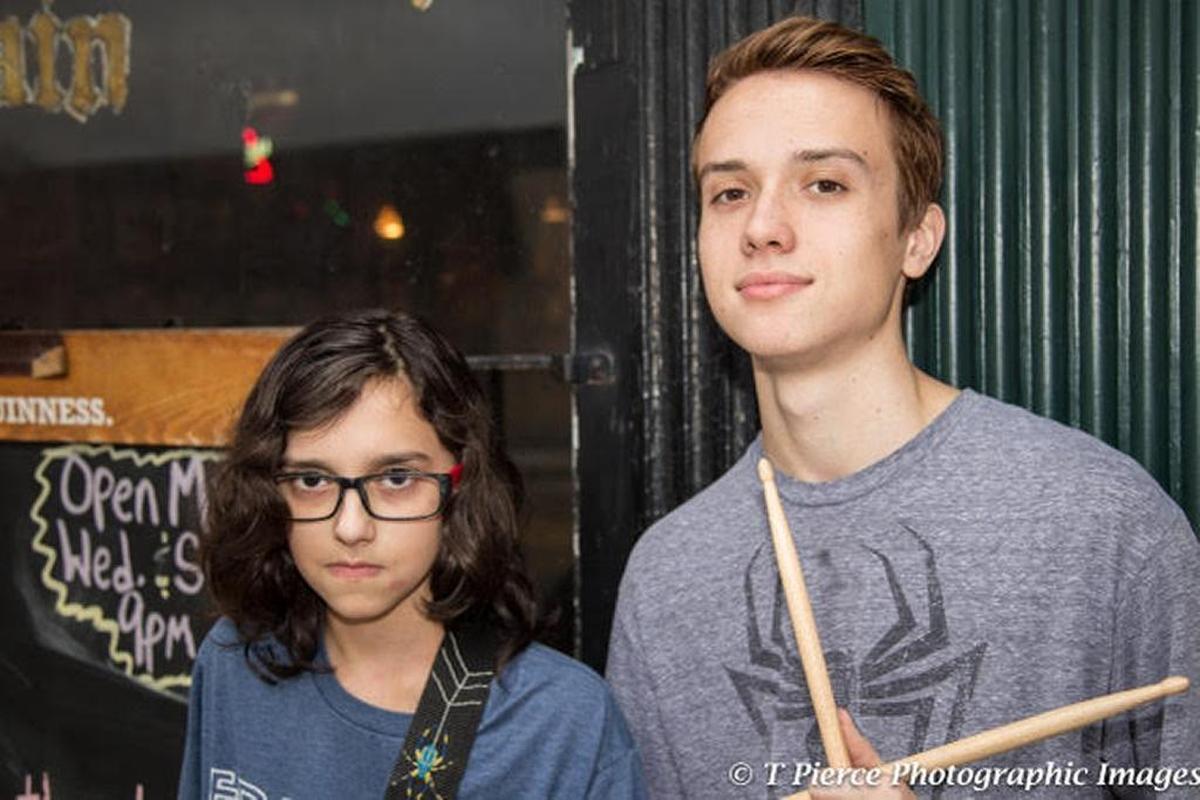 Jonah, left, and Jackson Hallquist of Edwardsville