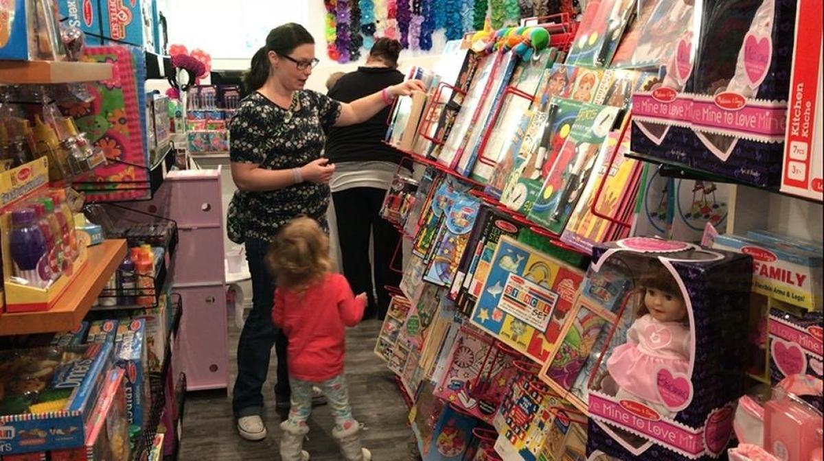 A look at the toy store at Kiddo’s Closet and Clips.