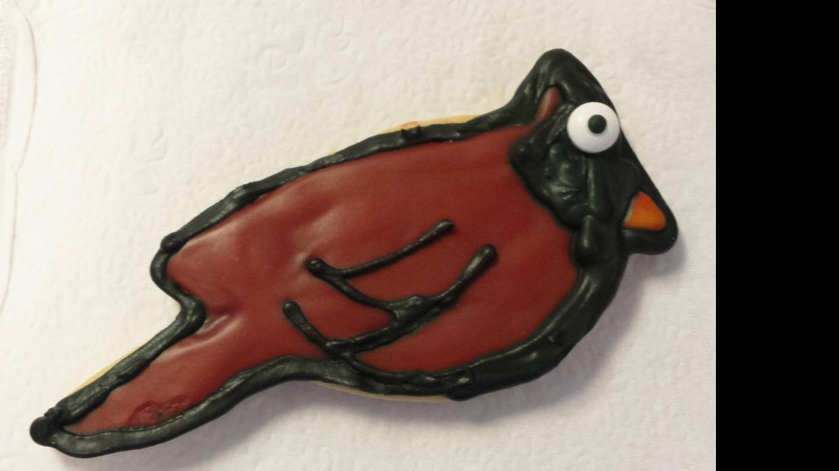 
Catch a Cardinal cookie at Pour@322 Coffee House in downtown Belleville.
