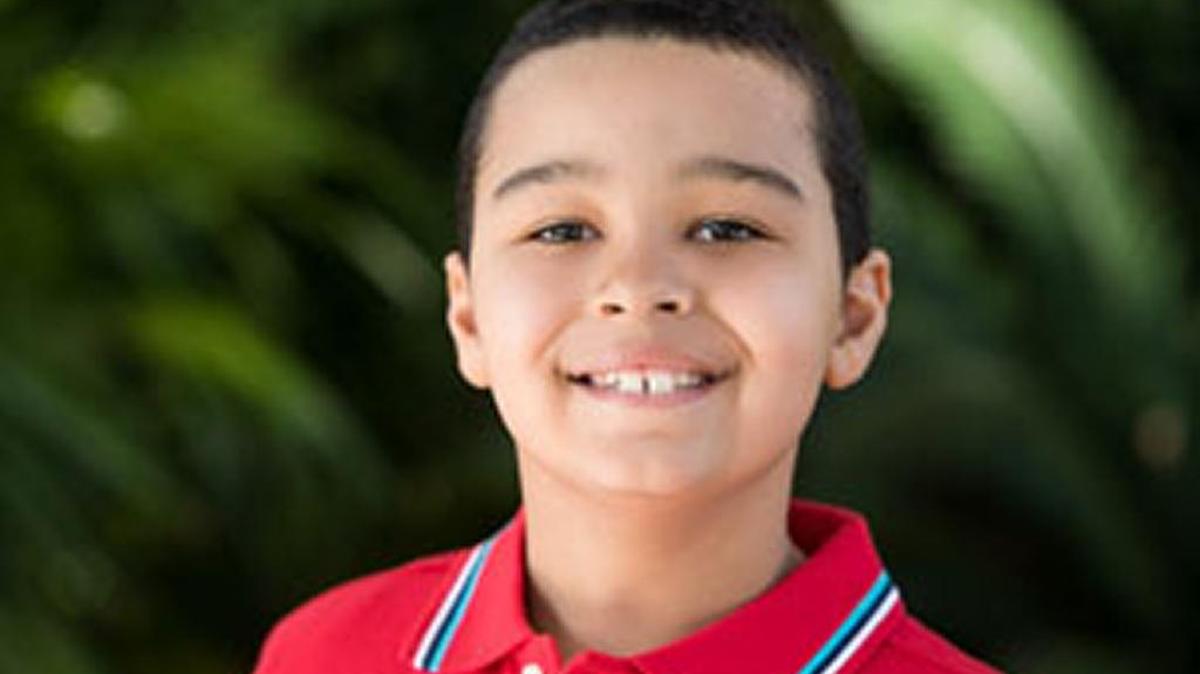 Nine-year-old Damon is available for adoption.