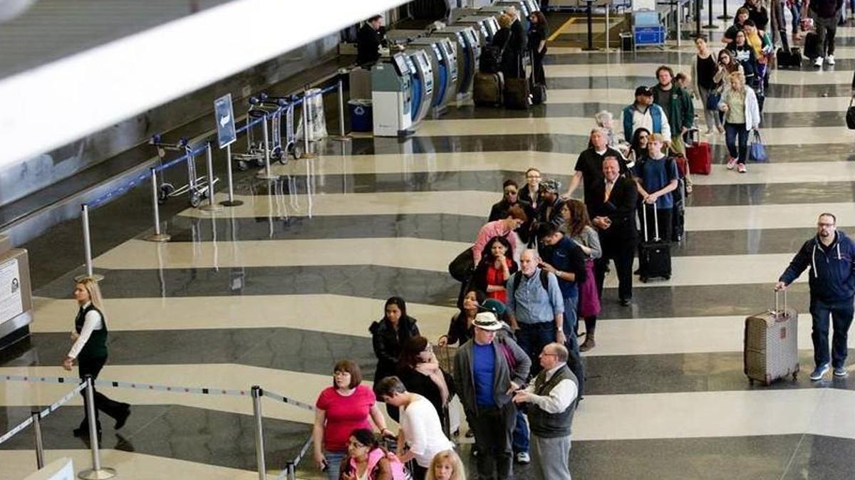 Will you find yourself in a security line this long the next time you travel on a holiday to see loved ones?