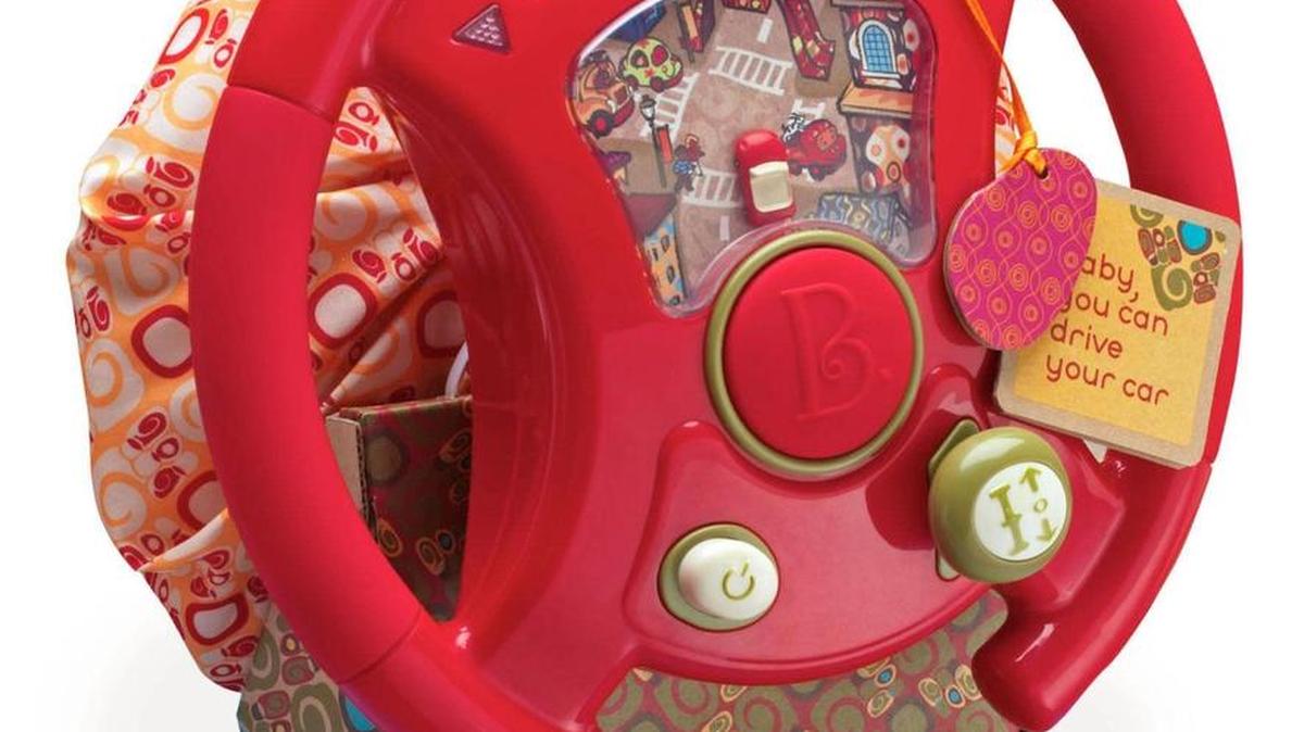 
Baby, you can drive this car (steering wheel) from Target.
