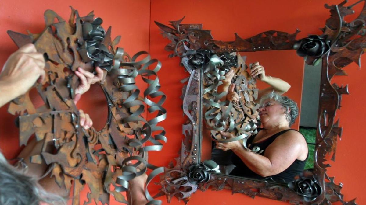 You’ll be able to find all kinds of artwork to hang in your home if you attend the Midwest Salue to the Arts in August.