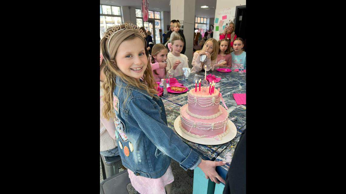 Jozie Kraemer, 9, of Freeburg.