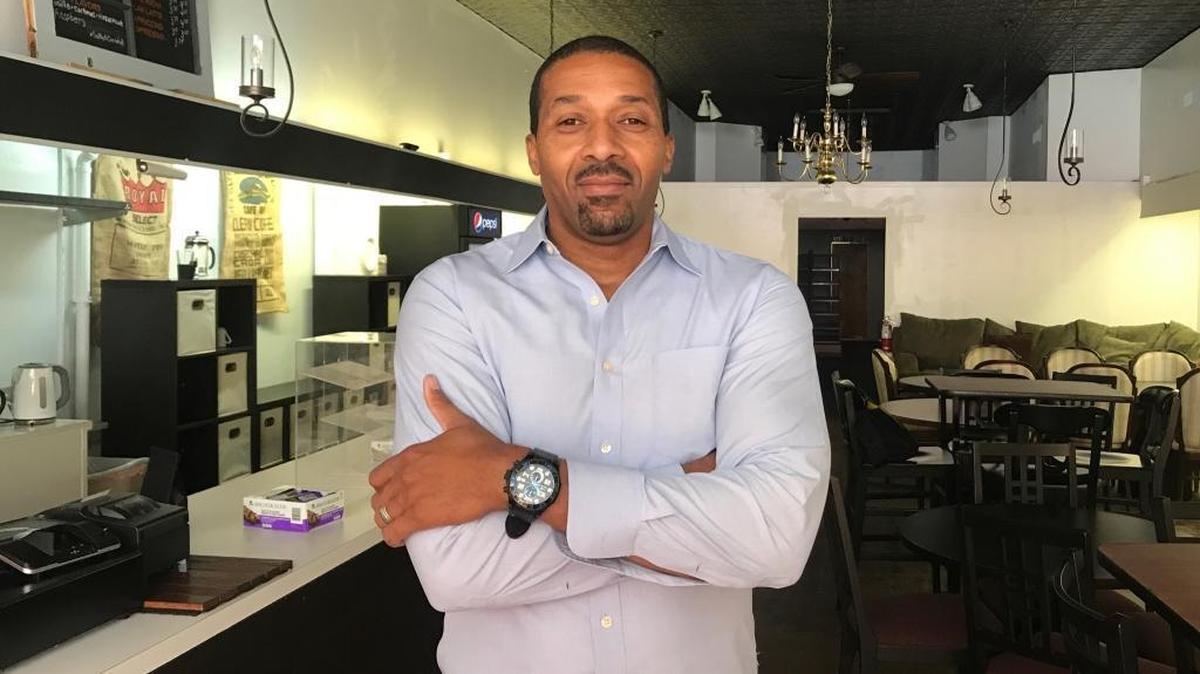 Remy Black Coffee owner Bret Garrett. Although his storefront won’t open, Garrett will continue to sell coffee online.