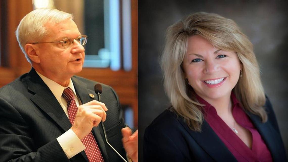 Dwight Kay, left, and Wendy Erhart