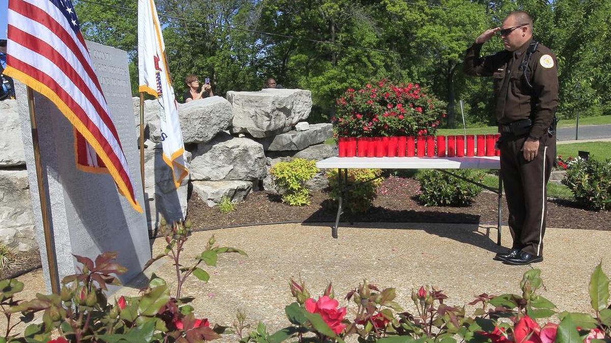 The St. Clair County Sheriff’s Department will host its 42nd annual Fallen Officer Memorial Service Tuesday. Due to the threat of inclement weather, the service has been moved from the front of the county jail to Christ Church on Frank Scott Parkway.