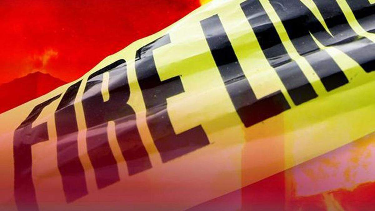 No one was home at the time the fire broke out, officials said.