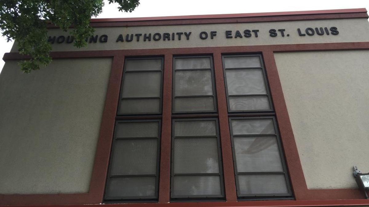 The East St. Louis Housing Authority awarded eight contracts to Oliver Hamilton while the mother of his son was the contracts manager.