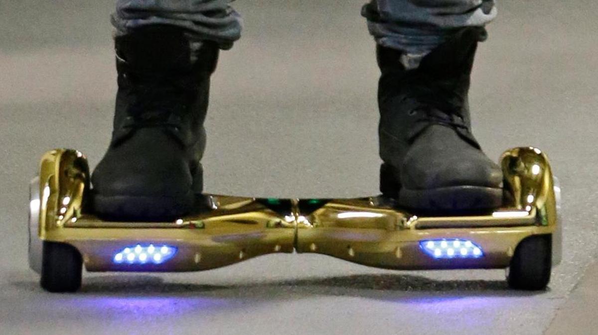 Local colleges are moving to ban hoverboards. Beyond the risk of falls and collisions, colleges across the country are citing warnings from federal authorities that some of the self-balancing gadgets have caught on fire.