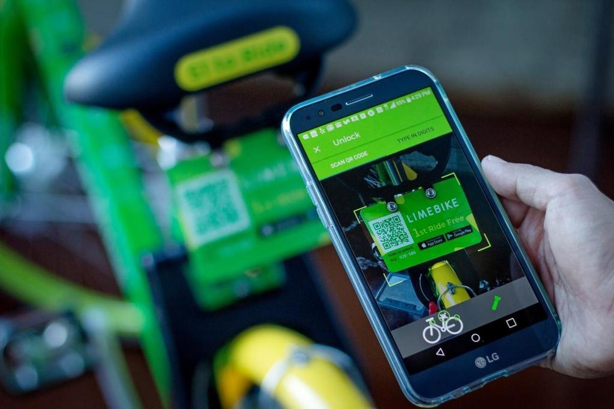California-based LimeBike plans to start offering bike-sharing services in St. Louis this spring and is also looking for opportunities in Madison County. Users can find available bicycles by using a smartphone app and unlock them by scanning a QR code.