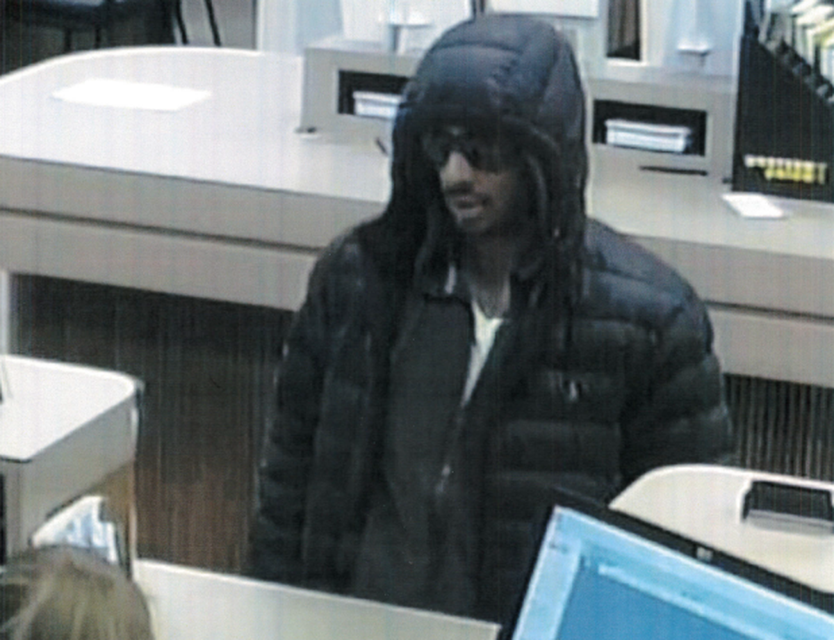 Madison County authorities are looking for this suspect in a series of bank robberies.