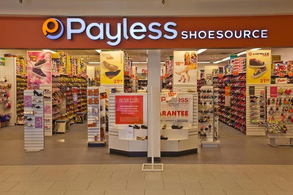 The exterior of a Payless ShoeSource at the Bentley Mall in Fairbanks, Ala. Payless announced Tuesday that the company has filed for Chapter 11 bankruptcy and will close hundreds of stores across the United States.