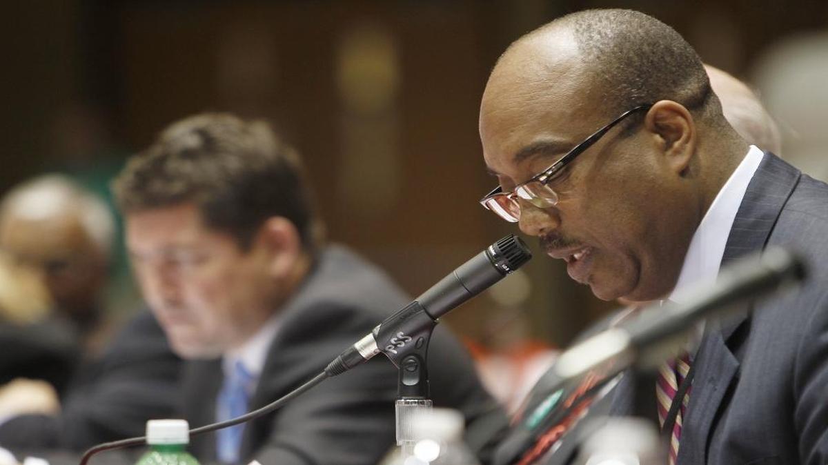 State Rep. James F. Clayborne, Jr., D-Belleville, voted present on the school funding bill in the Senate.