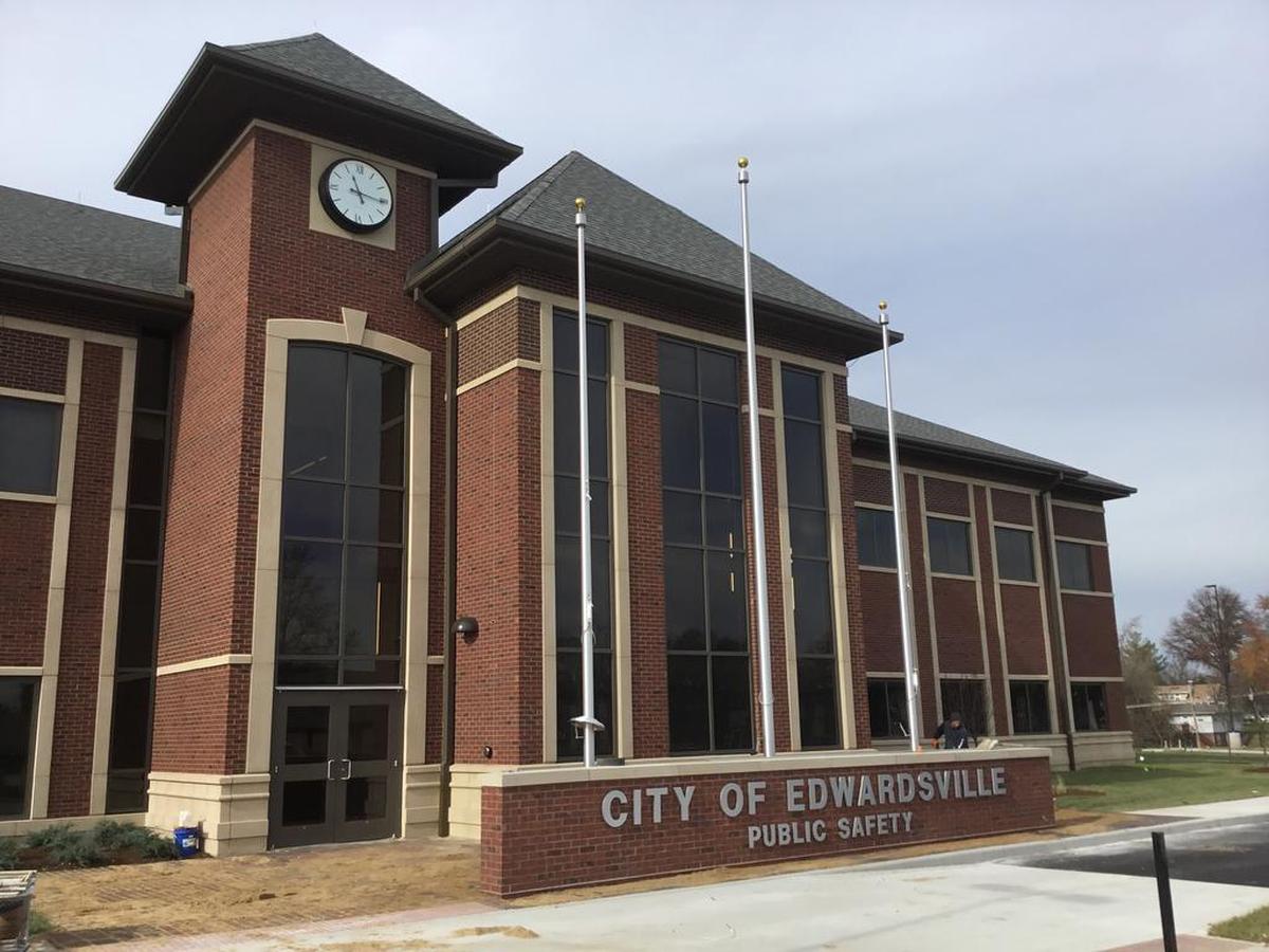 The new public safety building will bring the Edwardsville police and fire departments under one $12.4 million roof a few blocks away from the old stations.