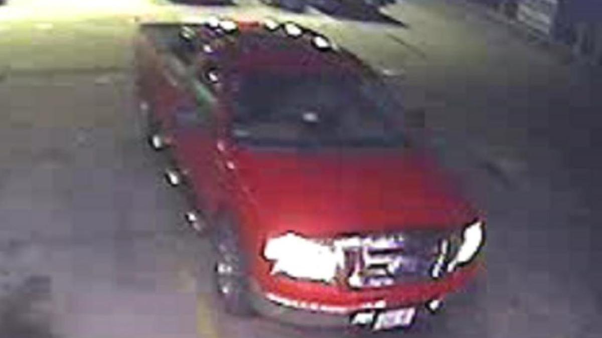 Highland police are asking the public to help identify the driver of this Ford F150 in connection to a property damage case.