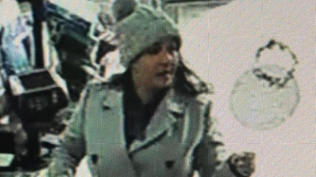 Carlyle Police were looking to identify this person in the photo taken at the Mobil gas station along 12th Street.