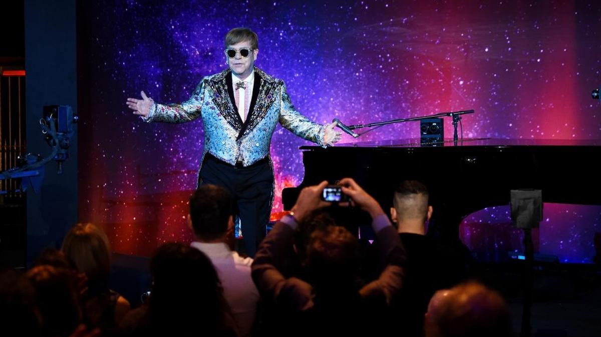 Singer Elton John