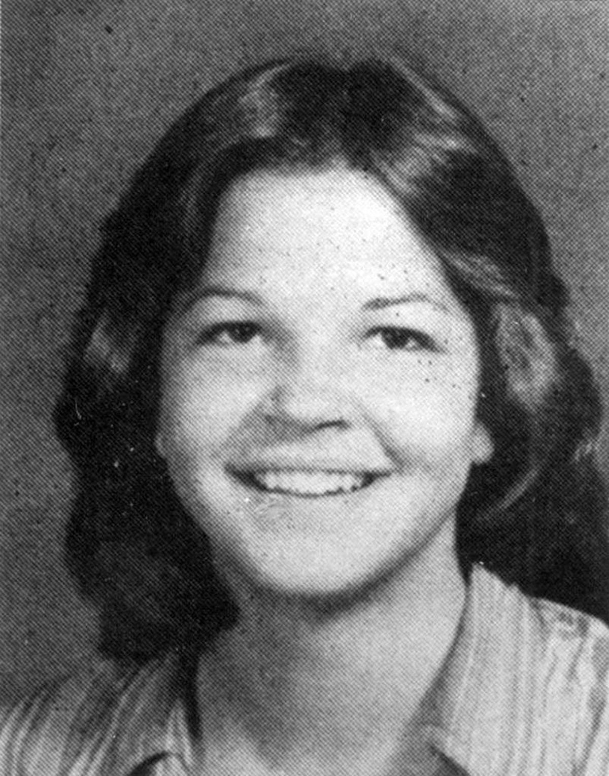 Tracy Fogarty’s 1977 high school yearbook photo. She was stabbed to death in a Belleville bar by her estranged husband on July 27, 1990. The St. Clair County State’s Attorney’s domestic violence unit is named for her.
