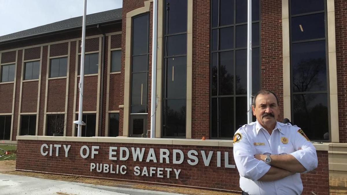 Edwardsville Fire Chief Rick Welle is set to open the new public safety building, bringing the police and fire departments under one $12.4 million roof a few blocks away from the old stations.