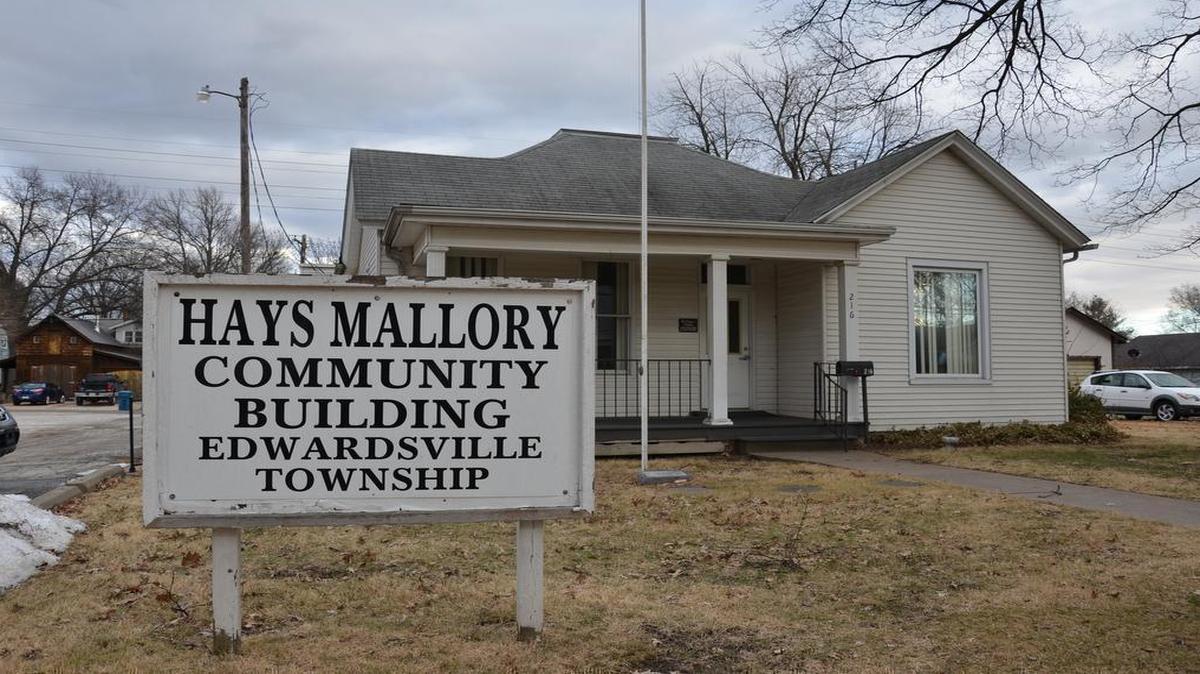 The Hays-Mallory building, owned by Edwardsville Township, has been closed for some time due to significant disrepair and asbestos. The township is in the process of determining what to do about it and the infrastructure problems at its office building next door.